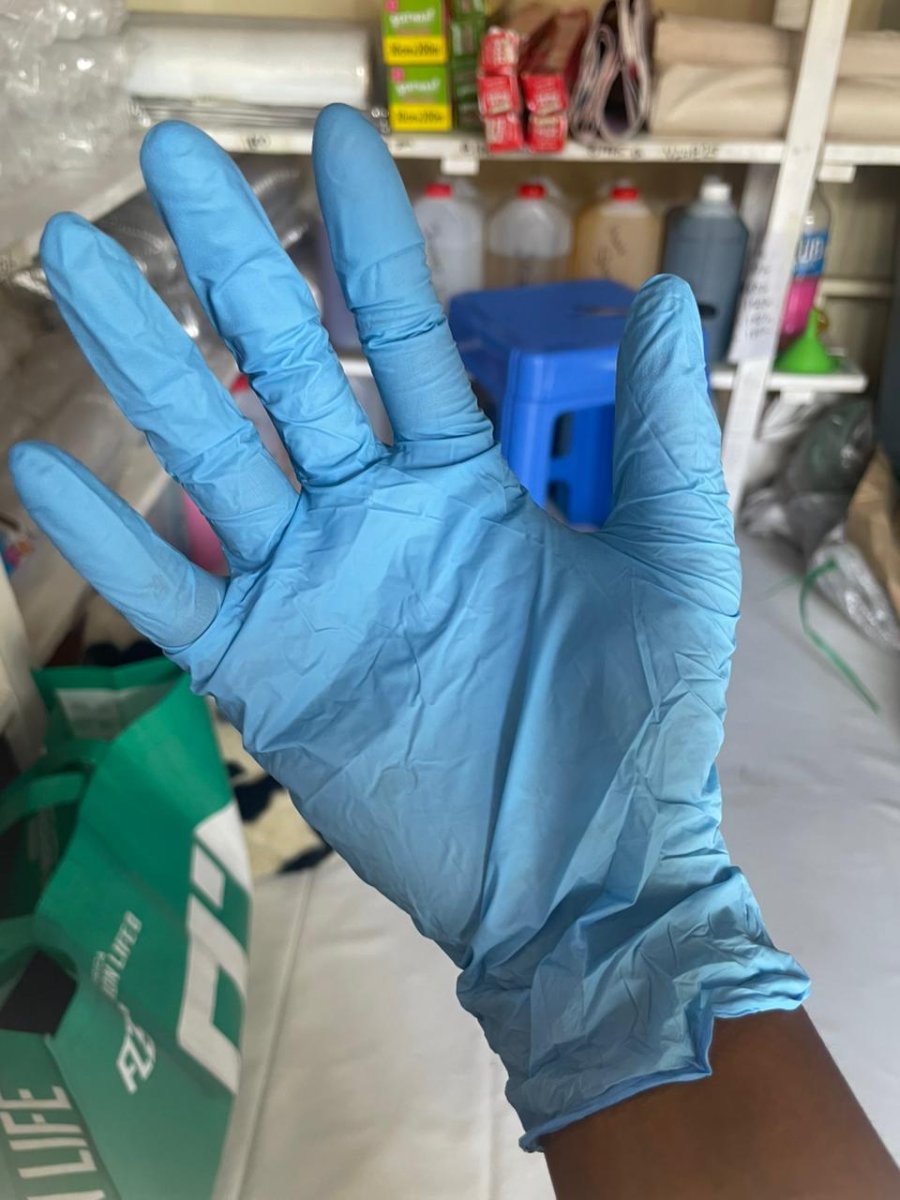 Rubber gloves box 100pcs